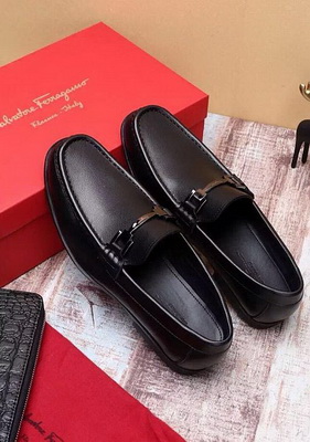 Salvatore Ferragamo Business Casual Men Shoes--042